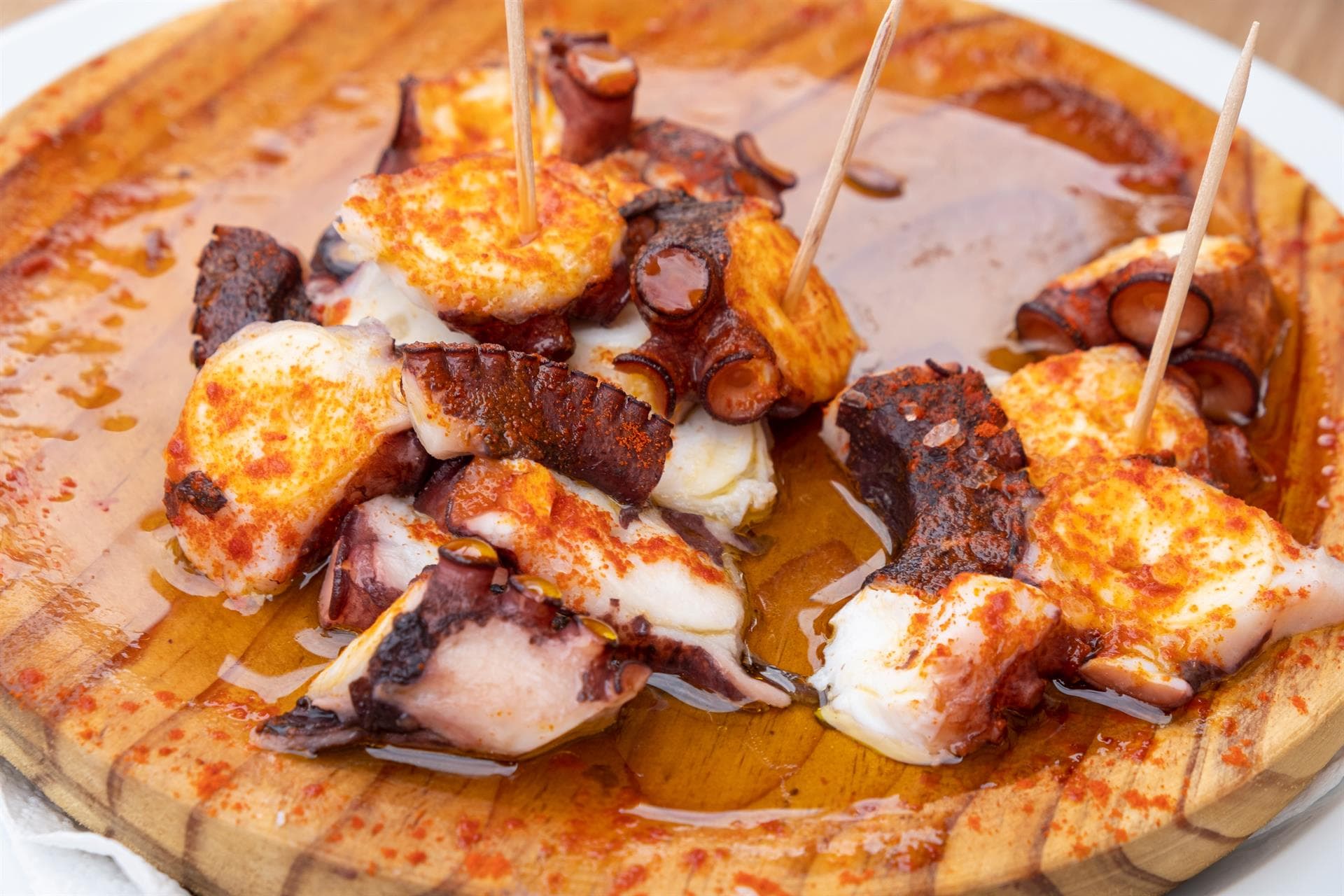 Te ofrecemos pulpo gallego de calidad inigualable